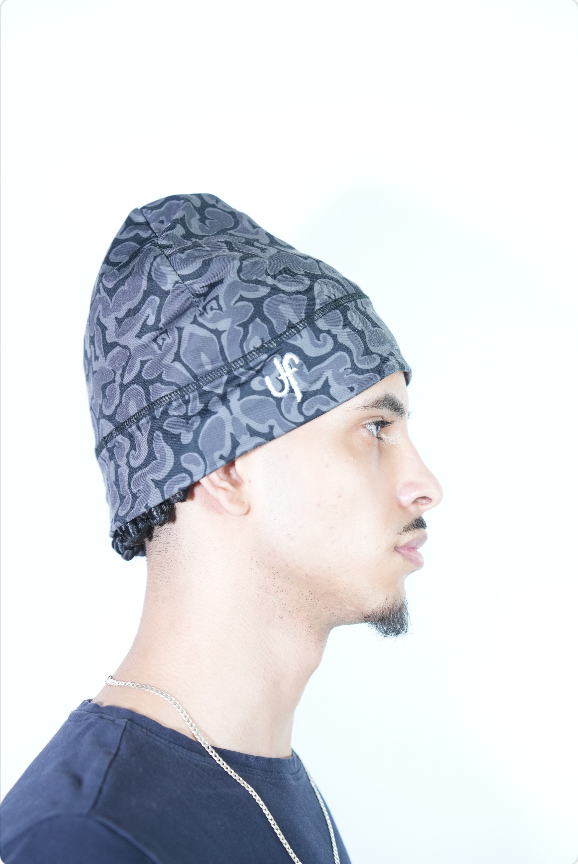 Protect your mind "Noir" Skull cap