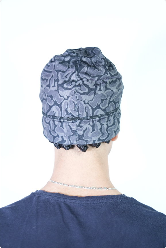 Protect your mind "Noir" Skull cap
