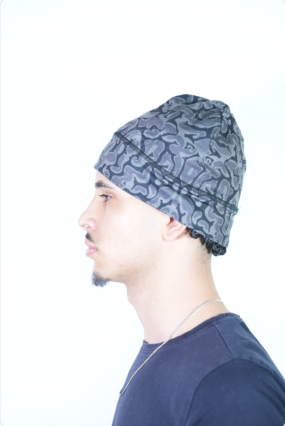 Protect your mind "Noir" Skull cap