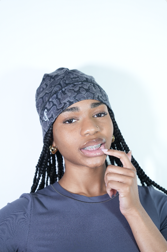 Protect your mind "Noir" Skull cap